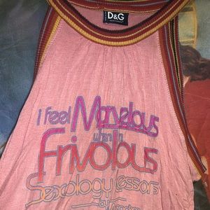 Dolce and Gabanna Sleeveless Top SExoLogy details